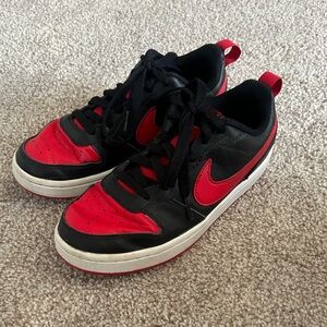 Nike Kids Black and Red Pandas